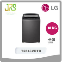ราคา LG เครื่องซักผ้าฝาบน ระบบ Smart Inverter ความจุ 18 กก. พร้อม TurboDrum รุ่น T2518VBTB (12634221)