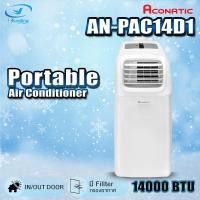 ราคา Aconatic แอร์เคลื่อนที่ ขนาด 14000 BTU Portable Air Conditioner รุ่น AN-PAC14D1 ผ่อนชำระ 0 % (12640588)