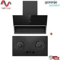 ราคา (Gorenje) เครื่องดูดควัน รุ่น PWHI94BG-TH + เตาแก๊ส 2 หัวเตา 75 ซม. รุ่น GHI2BG-TH (12705812)