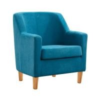 ราคา DUDEE โซฟา 1 ที่นั่ง รุ่น SF-88 โซฟาสไตล์ญี่ปุ่น เบาะผ้ากำมะหยี่เกาหลี นุ่มแน่นนั่งสบาย SF88-สีฟ้าน้ำทะเล,1 ที่นั่ง (12719011)