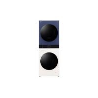 ราคา LG Wash Tower เครื่องซักผ้า 14 กก. อบผ้า 10 กก. รุ่น WT1410NHEN ระบบ AI DD สี Navy/Beige (12742879)