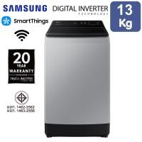 ราคา Samsung เครื่องซักผ้าฝาบน ระบบ INVERTER ขนาด 13 กิโลกรัม รุ่น WA70F13E4LST (12741235)