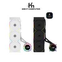 ราคา Lian Li HydroShift II LCD-C 360TL Wireless 360mm AIO Liquid CPU Cooler Black (12728534)