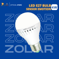ราคา ZOLAR | ZOLAR LED E27 BULB 4W เปิด - ปิดอัตโนมัติ เมื่อมีการเคลื่อนไหว SENSOR EMOTION WHITE (12750133)