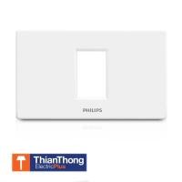 ราคา Philips หน้ากาก ฝา 1 ช่อง ฟิลิปส์ รุ่นลีฟ LeafStyle 1M Cover (White สีขาว) สีขาว Philips หน้ากาก ฝา 1 ช่อง ฟิลิปส์ รุ่นลีฟ LeafStyle 1M Cover (10127435)