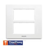 ราคา Philips หน้ากาก ฝา 6 ช่อง ฟิลิปส์ รุ่นลีฟ LeafStyle 6M Cover (White สีขาว) สีขาว Philips หน้ากาก ฝา 6 ช่อง ฟิลิปส์ รุ่นลีฟ LeafStyle 6M Cover (10127451)