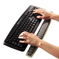 ราคา Fellowes แท่นเจลรองข้อมือเพื่อสุขภาพ สำหรับคีย์บอร์ด รุ่น Keyboard Wrist Support - Chevron Black Chevron (11050012)