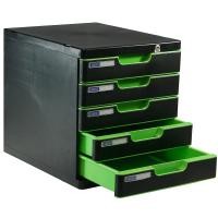 ราคา ORCA ตู้เอกสาร LFB-5 ล็อคได้ โครงดำ หน้ากากดำทึบ ลิ้นสี ตู้ใส่เอกสาร 5 ชั้น ลิ้นชักจัดเอกสารล็อคได้ กุญแจ กันขโมย เขียว (12560912)