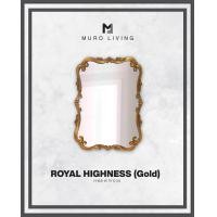 ราคา Muro Living คอลเลคชั่นกระจกตกแต่งผนังดีไซน์ SQUARE MIRROR SET D ROYAL HIGHTNESS GOLD (10066149)