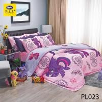 ราคา Satin Plus ชุดผ้าปูที่นอน My Little Pony PL 5feet ขนาด 5 ฟุต PL023 (10197986)
