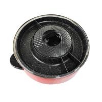 ราคา SONAR กะทะหมูกะทะ เตาปิ้งย่างไฟฟ้า เตาปิ้งย่าง หม้อชาบู กระทะไฟฟ้า หม้อสุกี้ รุ่น SF-M45 สีแดง (10218850)