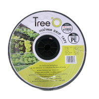 ราคา Tree O เทปน้ำหยด ขนาด 10x1000M 2L/h DP1810 สีดำ 30*1000ม (1) (10084560)