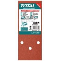 ราคา TOTAL แผ่นขัดกระดาษทรายแบบสั่น 115x280 mm รุ่น TAC745281 เครื่องมือช่าง (10218461)
