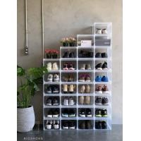 ราคา [แพ็ค6กล่อง] กล่องรองเท้าคอนโดฝาสไลด์ เกรด A ขนาดใหญ่ Bigshoes รุ่น Original ขนาดกว้างจุใจ ดีไซน์ใหม่ (10129651)