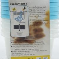 ราคา SUPER LOCK กล่องเชฟบ็อค 300 ml. (5ชิ้น/แพ็ค) 6061 คละสี สีหลากหลายสี สีหลากหลายสี (10163334)
