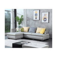 ราคา โกลบอลเฮ้าส์ Pulito โซฟาตัวแอล CHARMER BJS710 สีเทา (10212595)