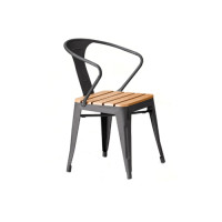 ราคา Delicato เก้าอี้สนาม ขนาด54×55×77ซม. HB16 สีไม้ สีไม้ (10220343)