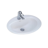 ราคา American Standard อ่างฝังบนแบบเคาน์เตอร์ 476S-W สีขาว สีขาว (10219638)