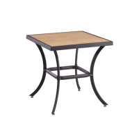 ราคา Delicato โต๊ะสนาม 4 ที่นั่ง ขนาด70×70×73ซม. HB07 สีไม้ ไม้ (10220135)