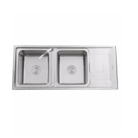 ราคา TECNOGAS อ่างล้างจาน 2 หลุม 1ที่พัก CA 201 สเตนเลส สเตนเลส สเตนเลส (10221943)