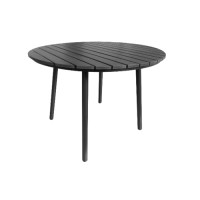 ราคา Delicato โต๊ะสนาม 4 ที่นั่ง ขนาด 100×100×74ซม. HB11 สีดำ สีดำ (10220134)