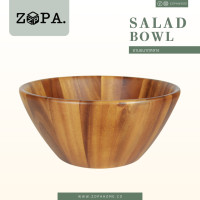 ราคา Zopawood ชามสลัดไม้จามจุรี ขนาด 11.5 นิ้ว 29x29x12.5 ซม. ชามสลัดกลมขนาด 11.5 นิ้ว น้ำตาล (10258135)