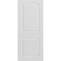 ราคา HOLZTUR ประตู HDF บานทึบ 2ฟักทำร่อง ขนาด 80x200ซม. HDF-S04 สีขาว ขาว (10212086)