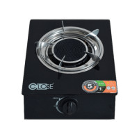 ราคา CLOSE เตาแก๊สหัวเดียวแบบอินฟาเรดหน้ากระจก BW-1037A สีดำ สีดำ (10223399)