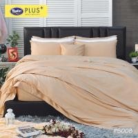 ราคา Satin Plus ชุดผ้าปูที่นอน PS 6feet. 6 ฟุต PS008 (10197587)