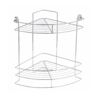 ราคา HOY ชั้นวางของแบบโค้งเข้ามุม HWHOY-H105A สแตนเลส สแตนเลส (10225686)