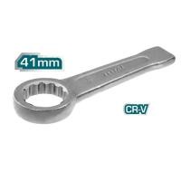 ราคา TOTAL ประแจแหวนแบบทุบ 41 mm รุ่น THT104041 เครื่องมือช่าง_95 THT104041 (10243746)