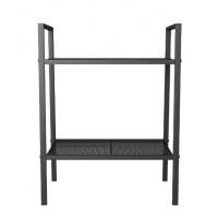 ราคา โกลบอลเฮ้าส์ ULA ชั้นวางของเหล็ก2ชั้น 60x35x81ซม. BDL01 สีดำ (10286019)