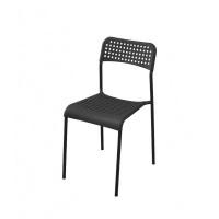 ราคา โกลบอลเฮ้าส์ Delicato เก้าอี้พลาสติก 38.5×55.5×77ซม. 6022-A สีดำ (10317704)