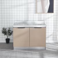 ราคา Close ตู้พร้อมท็อปหน้าเรียบไฮกลอส ขนาด 80x50x82 ซม. รุ่น WALDEN T-80