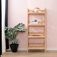ราคา dohome ชั้นวางของ ไม้ยางพารา 4 ชั้น รุ่น YKS-136 [ไม่รวมประกอบ] |ZWF| ขนาด 4 ชั้น (10463966)
