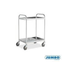 ราคา Jenstore JUMBO รุ่น ST2-4006D รถเข็นถาดสเตนเลส 2 ชั้น มือจับ 2 ข้าง รถเข็นถาดสเตนเลส 2 ชั้น มือจับ 2 ข้าง 200 กก. (10500857)
