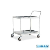 ราคา Jenstore JUMBO รถเข็นถาดสเตนเลส 2 ชั้น มือจับข้างเดียว รุ่น ST2-5007S รถเข็นถาดสเตนเลส 2 ชั้น 200 กก. (10500865)