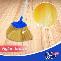 ราคา New spong Official ชุดโกยขนาดกลางขนไนลอนสีทอง (New spong) กลาง น้ำเงิน (10537242)