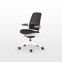 ราคา modernform เก้าอี้ steelcase รุ่น Series1 โครงขาว เบาะดำ พนักพิงดำ (10598377)