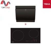 ราคา TEKA เครื่องดูดควันกระโจม รุ่น DVS 60 AD + เตาฝังกระจกเซรามิก 2 หัว รุ่น VE 2 Horizontal แบบที่1 ดำ (10742575)