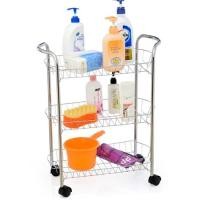 ราคา ชั้นวางของอเนกประสงค์ 3 ชั้น พร้อมล้อ GZC030 สีขาว (10818742)