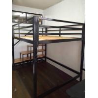 ราคา Pandapillow เตียงยกสูง เตียง2ชั้นขนาด 6 ฟุต 6ฟุต บันไดแบบมีชั้นวางของ ดำ (10866803)