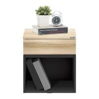 ราคา Koncept Furniture ตู้ข้างเตียง รุ่น Patme สีไม้อ่อน (40x40x44 cm.) แบรนด์ KONCEPT FURNITURE (10909789)