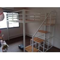 ราคา Pandapillow เตียงยกสูง เตียง2ชั้นขนาด 6 ฟุต ขาว 6ฟุต บันไดเดินขึ้นธรรมดา (10866800)