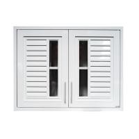 ราคา CLOSE ตู้แขวนคู่ ABS ALISA 86x66x34 ซม. สีขาวออร่า สีขาว (10912223)