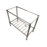 ราคา CLOSE ขาตั้งอ่างล้างจาน SUS304 ST-U12050 ขนาด 1.2 เมตร 120x50x80 ซม. ขนาด 120*50ซม. (10902050)