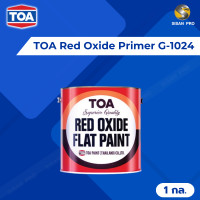 ราคา TOA Red Oxide Primer ทีโอเอ สีรองพื้นแดงกันสนิม #G1024 1 ก.ล. (10891465)