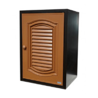 ราคา CLOSE ตู้แขวนเดี่ยว PVC CASTELLO 46x66x34 CM. สีสัก สีน้ำตาลอ่อน (10912295)