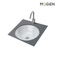 ราคา MOGEN อ่างล้างหน้า ชนิดฝังใต้เคาน์เตอร์ สีขาว รุ่น MA185 445x445x175 mm. (10977155)