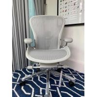ราคา New Herman Miller Aeron Remastered Mineral Aluminum Size B Mineral (10980198)